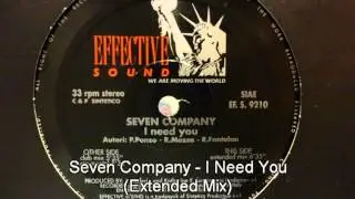 Seven Company - I Need You (Extended Mix)