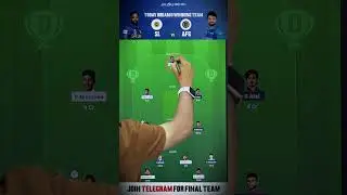 SL vs AFG Dream11, SL vs AFG Dream11 Prediction, #dream11prediction #fantasycricket #dream11glteam