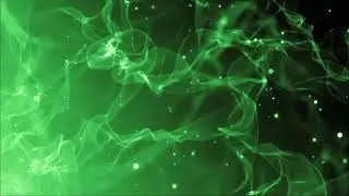 Green Smoke Loop Background | Seamless Abstract Animation for Websites