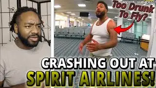 ACTING A FOOL AT SPIRIT AIRLINES! Man Handled At the Arport!