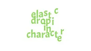 Edge Animate - Elastic drop in character - Tutorial