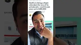 💰 How much money Flight Attendants make! #shorts #netflixandchill #luxuryjet