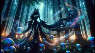 Cosmic Dancers in the Dreamy Forest | 🌌🌿🌀 | by Bubble Music