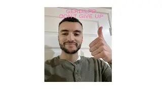 Gerd/LPR progress and not giving up.