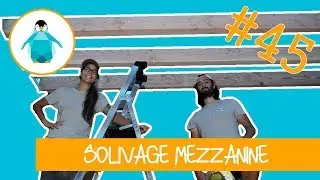 Construction d'une mezzanine : solivage avec étriers à queue d'aronde - LPMDP #45