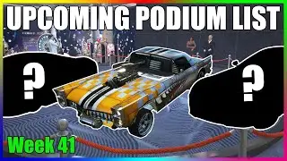 Upcoming Podium Vehicle List October Week 41 - Possible Lucky Wheel Cars | GTA 5 ONLINE