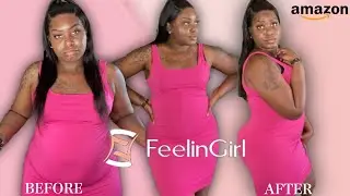 Amazon Plus Size Shapewear Try On Haul | Feelin Girl Store| Instant BBL results