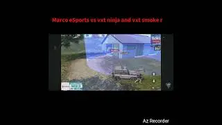 Marco eSports vs vxt ninja and vxt smoker #pubgmobile #pubg #bgmi #pubgmesports