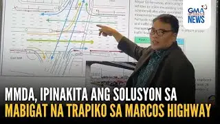 MMDA, ipinakita ang ginagawa hakbang para maibsan ang mabigat na trapiko... | GMA Integrated News