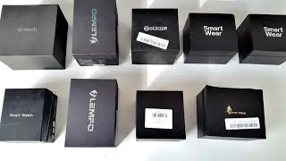 ANDROID SMART WATCH BATTERY TEST - LEMFO LES1 vs LES2 vs Ticwatch 2 vs D101 vs THOR vs H1 vs i4 Air
