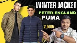 2 Best Winter Jacket Under 2500/- 🥶 PUMA and PETER ENGLAND Winter Jacket Review 