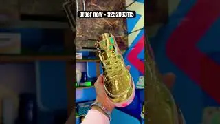 GOLDEN LED SHOES 🔥🚨 | Golden Shoes | Led Shoes #ledshoes #shoe