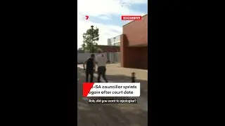 Foot Chase outside court