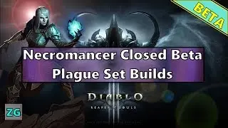 D3 Necromancer - Plague Set Testing feat new legendaries
