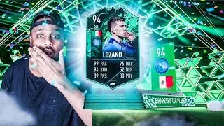 THIS CARD IS BROKEN!!!!😯🔥 FUT Shapeshifters FIFA 22| FIFA Player Review Hirving Lozano ✨