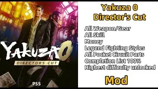 Yakuza 0 Director's Cut  Mod Cheat Y0DC Save Modding Yakuza 0 Director's Cut  Cheats Mods