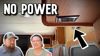 Troubleshooting & Fixing our RV Outlets // 2008 Forest River Georgetown 357 Motorhome Repair