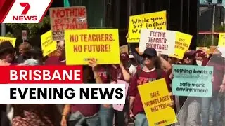50 thousand Queensland teachers have called off a planned strike | 7NEWS