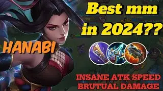 HANABI USERS,  ✅Best build in 2024 !! 4000  matches & 80% winrate 😱 (FULL ATK SPEED)