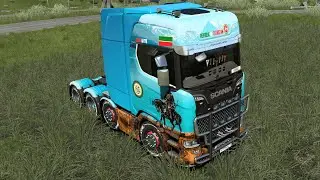 Мод Scania S - Republic of Tatarstan 1.0 для Euro Truck Simulator 2 (v1.57.x)