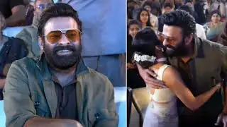 Prabhas New Look & Grand Entry @ The Raja Saab Pre Release Event