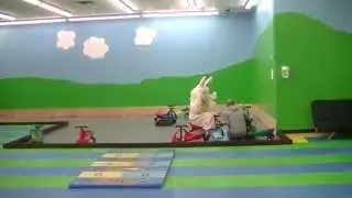 The Easter Bunny visiting Zippy Zoom Indoor Playground