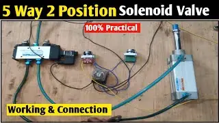 Solenoid Valve Working & Connection! 5Way 2 Positive Solenoid Valve Working