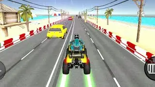 ATN Quad Bike Racing Simulator Bike Shooting Game