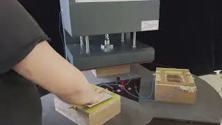 Blister Card Sealing Machine Semi-Automatic Blister Packaging Packing Machine With Rotating Table