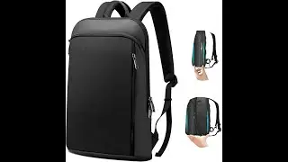 ZINZ Slim and Expandable 15 15.6 16 Inch Laptop Backpack Anti Theft Business Travel Notebook Bag