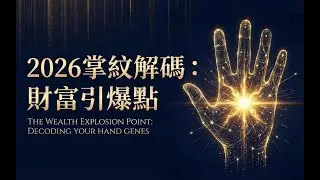 【李宸澤|chenzelee】2026掌紋解碼：財富引爆點 | 2026 Palmistry Decoding: The Wealth Explosion Point
