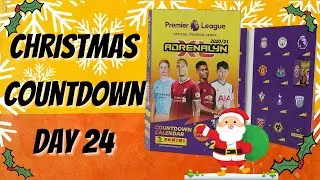 Christmas Countdown Day 24!! Panini Adrenalyn XL 2020/21 Countdown Calendar..