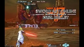 SAO: Fatal Bullet EPIC PHOTON BLADE ONLY BOSS BATTLE!