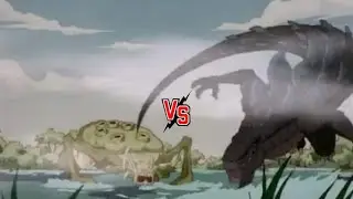 Zilla Jr Vs Swamp Beast | Godzilla The Series (1999)