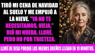 En Navidad, mi hijo me echó a la calle. No sabe que vendí 