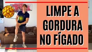10 exercícios para limpar a gordura no fígado - reverter esteatose (baixo impacto)