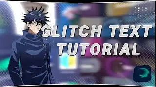 Want this? Glitch Text Edit | Alight Motion Tutorial | AMV Edit