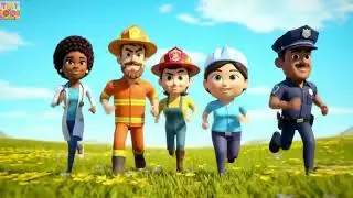 We Love Our Community Helpers! || #kidssongs #nurseryrhymes #entertainingvideos #cartoon
