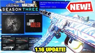 NEW SEASON 3 COLD WAR UPDATE 1.16! NEW Ppsh-41 Gameplay, Swiss k31, 6 NEW WEAPONS (1.16 PATCH NOTES)