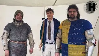 We investigated a medieval battle