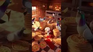 Tiny Mouse vs Flying Pizzas in the Funniest Pizzeria Chaos! 🍕🐭🕊️