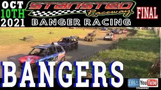 Stansted Raceway. Bangers. FINAL. 10/10/21. Full contact #Bangerracing #Racing #freetowatch #race