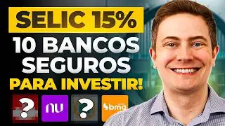 Esses são os 10 Bancos Digitais mais seguros e rentáveis para investir com liquidez diária!