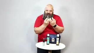 Kit Completo para Barba e Cabelo: Shampoo, &Oacute;leo, Balm e N&eacute;cessaire.
