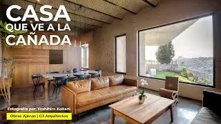 CASA INTROSPECTIVA que VE A LA CAÑADA de CONCRETO y TIERRA | Obras Ajenas | G3 Arquitectos | P2