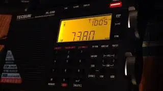 7380 kHz All India Radio from Bengaluru India 1 kW