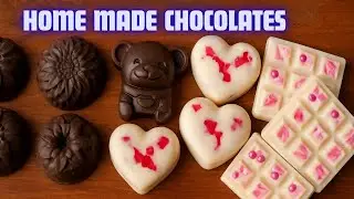 Homemade Chocolates🤩🍫 | घरीच बनवली मार्केट सारखी चॉकलेटस || #chocolates