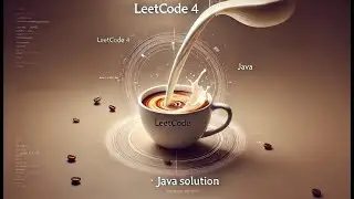 leetcode 4 : median of two sorted arrays : java solution