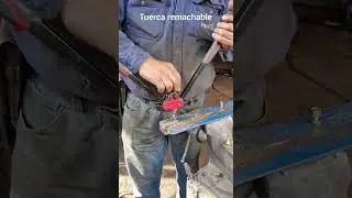 Installing a blind rivet nut 1 #installations #riveter #nuts #hernanpulgarin #HELCO