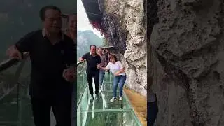 China glass bridge | #shorts #trending #mindmatters9 #science #sciencefacts #china #youtubeshorts
